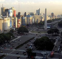 Avenida 9 de Julio in Buenos Aires