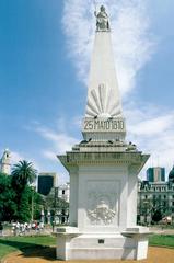 Pirámide de Mayo at Plaza de Mayo in Buenos Aires, Argentina