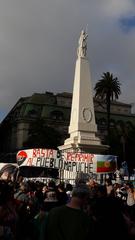 Marcha de la Resistencia 2017 in Plaza de Mayo