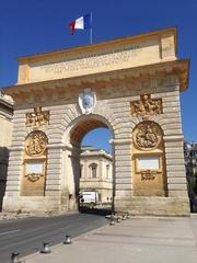 Arc de Triomphe in Montpellier from the 18th century