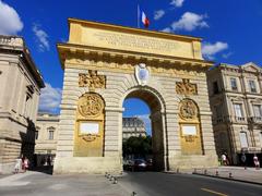 Panoramic view of Montpellier cityscape