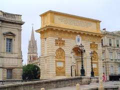 Triumphal arch of Peyrou in Montpellier