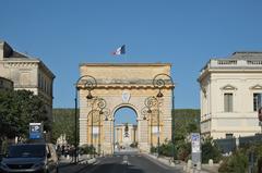 Porte du Peyrou in Montpellier