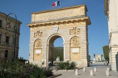 Porte du Peyrou in Montpellier, France