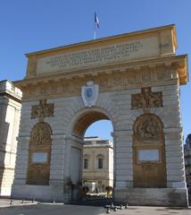 Porte du Peyrou in Montpellier, France