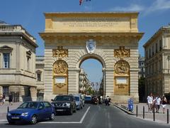 Montpellier: l'Arc de triomphe