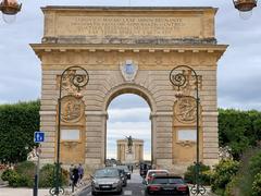 Arc de Triomphe in Montpellier, France