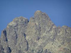 Aiguille de l'Encrenaz mountain in Montroc, Chamonix