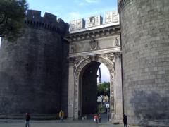 Porta Capuana in Napoli, Italy