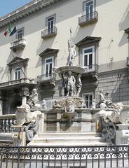 Fountain in city center