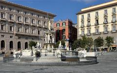 Fountain of Neptune in Naples