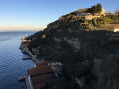 Lisbon cityscape with historic architecture and river view