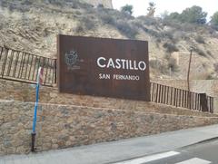 Access ramp to Castillo de San Fernando in Alicante