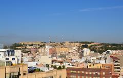 View of Sant Ferran Castle in Alicante