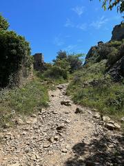 path to Castell de Verdera