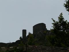 Castell de Verdera at el Port de la Selva