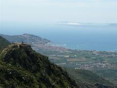 Bay of Roses viewed from Sant Salvador Castle