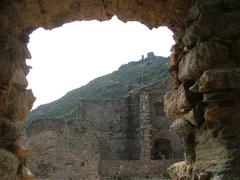 Castell Monestir San Pere Rodes, Empordà, Costa Brava, Catalunya, Spain