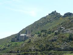 Monastery of Sant Pere de Rodes under Verdera Castle in Port de la Selva, Catalunya