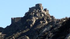 Castell de Verdera in Alt Empordà, Catalunya