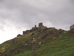 Verdera castle from northwest