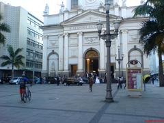 Catedral Metropolitana de Campinas with a clear blue sky