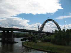 Zhivopisny Bridge in Moscow