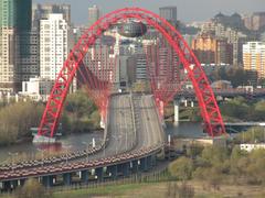 Zhivopisny Bridge view from Krylatsky Hills