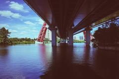 Picturesque Bridge in Moscow 2015