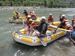 White Water Rafting in River Beas, Malani, Himachal Pradesh