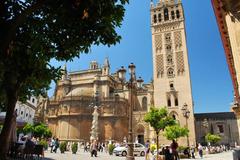 Seville Cathedral exterior showcasing Gothic architecture