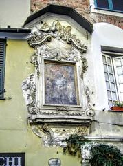 Votive shrine of Porta Soprana in Genoa in August 2008