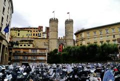 Dante Square in Genoa