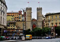 Field Side of the Soprana Gate in Genoa