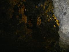 entrance to the Smocza Jama cave in Kraków