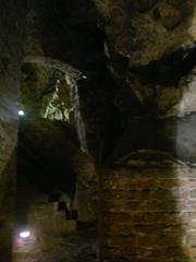 entrance to Smocza Jama cave in Krakow