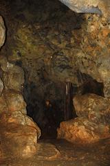 Entrance of the Smocza Jama cave in Kraków