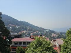 Scenic view of Shimla