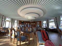 interior of Goofa-Ashiana restaurant in Shimla