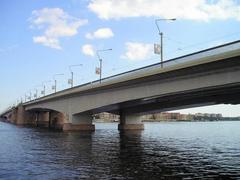 Alexander Nevsky Bridge in Saint Petersburg