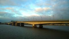 Alexander Nevsky Bridge in St Petersburg