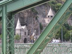 View from Liberty Bridge in Budapest, Hungary