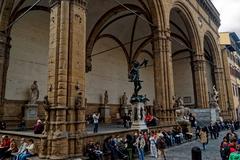 Piazza della Signoria and Loggia dei Lanzi in Florence