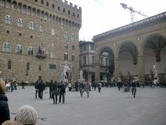 Florence cityscape with historic buildings and Arno River