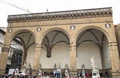 Loggia dei Lanzi in Florence, Italy