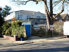 Dan-Wood prefabricated house under construction in Oakleigh Park North, London, February 2012