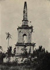 Monument to Magellanes at the spot where he was killed