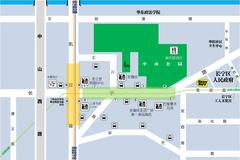 Shanghai Zhongshan Park Metro Station street map