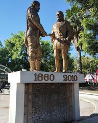 Statue commemorating 350 years of the title 'Ciudad de Indios' in Tehuacán