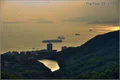 breathtaking scenic view from The Peak in Hong Kong